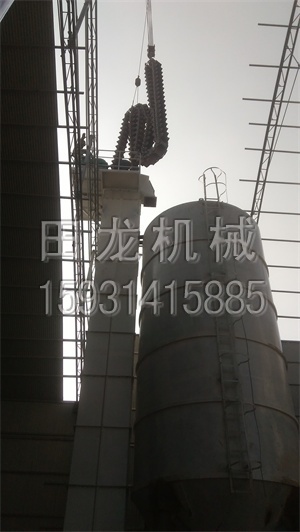 皮带斗式乐竞官方网站湖北安装现场实拍